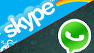     WhatsApp  Skype