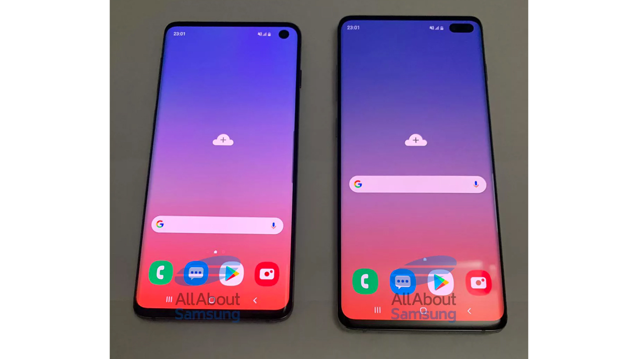 Samsung Galaxy S10  S10+:  