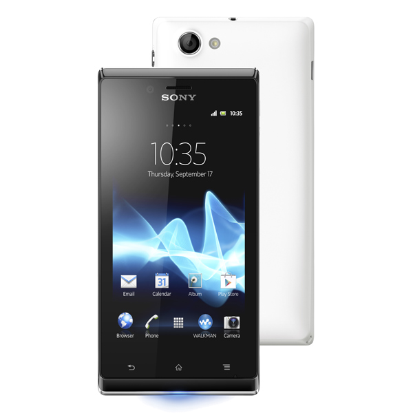  Sony Xperia J  ST26i White